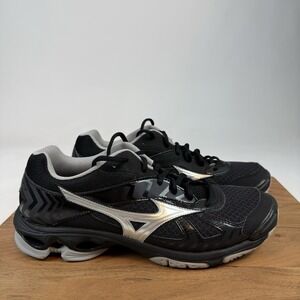 New Women Mizuno Wave Bolt 7‎ Black Athletic Volleyball Sneakers Shoes Size 13 M